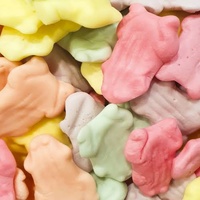 BIG LOLLY YOGHURT FROGS 1.0KG