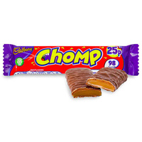 UK CADBURY CHOMP BAR 21G x 60