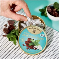 CAVENDISH & HARVEY MINT CHOCO FILLED DROPS 135G X 12
