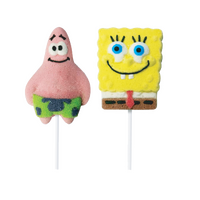 SPONGEBOB MARSHMALLOW POP 45G X 12