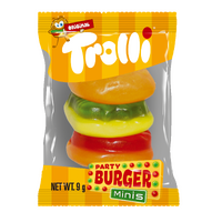 TROLLI PARTY BURGER 9G X60