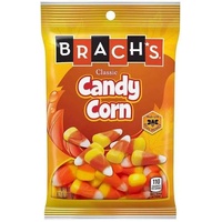 BRACH'S HALLOWEEN CLASSIC CANDY CORN PEG BAG 119G x 18