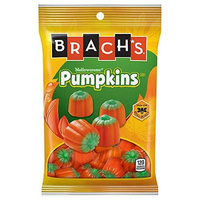 BRACH'S HALLOWEEN PUMPKIN PEG BAG 119G x 18