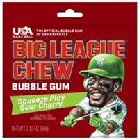 BIG LEAGUE SOUR CHERRY 60G X 12