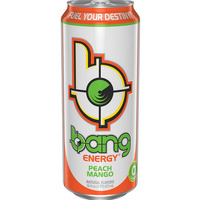 BANG PEACH MANGO 473ML X 12