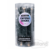 CRYSTAL STICKS BLACK 16CT