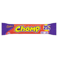 UK CADBURY CHOMP BAR 21G x 60