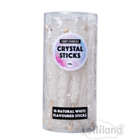 CRYSTAL STICKS WHITE 16CT