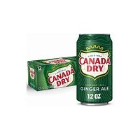 CANADA DRY GINGER ALE 355ML X 12