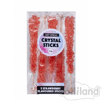 CRYSTAL STICKS RED 5CT