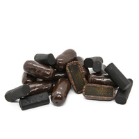 DARK CHOCOLATE JUMBO LIQUORICE BULLETS 7 KG