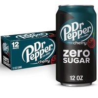 DR PEPPER CHERRY ZERO SUGAR 355ML X 12