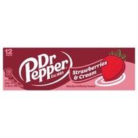 DR PEP STRW &amp; CREAM 355ML X 12