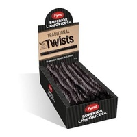 FYNA CO.BLACK LIQUORICE TWISTS 1.0 KG