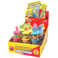 FRUIT CANDY &amp; TOY GAS STATION 8G X 12