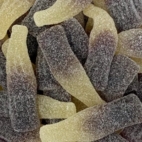 GIANT SOUR COLA BOTTLES 1KG