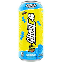 GHOST SOUR PATCH KIDS BLUE RASPBERRY  473ML X 12