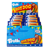 TROLLI HOT DOGS 9G X 60