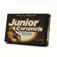 JUNIOR CARAMELS 102G X 12