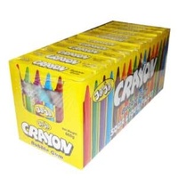 JOJO  CRAYON BUBBLEGUM 55G X12