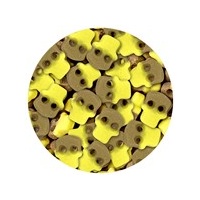 JUICY JELLY SWEDISH SWEET SKULL BANANA TOFFEE 2.27KG