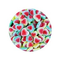 JUICY JELLY SOUR MIX HEARTS 1KG