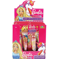 BARBIE CANDY LIPSTICK &amp; GLOSS 25G X 12