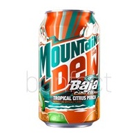 MOUNTAIN DEW BAJA CITRUS 355ML X 12
