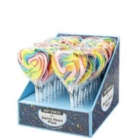 MEGA SWIRLY HEART POP RAINBOW 85G X 24