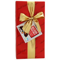 MAITRE TRUFFOUT ASSORTED BELGIAN HEART PRALINES RED 100G x 14