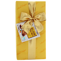 MAITRE TRUFFOUT ASSORTED BELGIAN PRALINES YELLOW 100G x 14