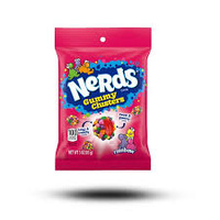 NERDS GUMMY CLUSTER RAINBOW PEG 85G X12