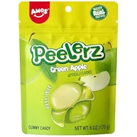 AMOS PEELERZ GREEN APPLE 150G X14