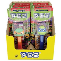 PEZ DISPENSER NINJA TURTLES 17G x 6