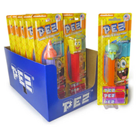 PEZ DISPENSER SPONGE BOB 17GX 16