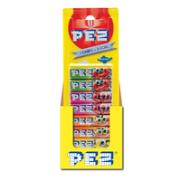 PEZ BLISTER REFILL FRUITS {8X8.5G} X 12
