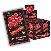 POP ROCKS STRAWBERRY 9G X 24