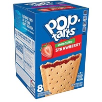 POP TARTS UNFROSTED STRAWBERRY 384G