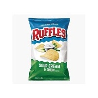 RUFFLES  SOUR CREAM AND ONION 184G X15