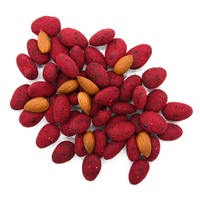 RASPBERRY DUSTED DARK CHOCOLATE ALMONDS 5KG
