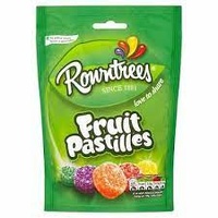 ROWNTREE'S FRUIT PASTILLES POUCH 114G x 10