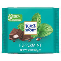 RITTER PEPPERMINT 100G X12