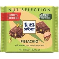 RITTER SALTED PISTACHIO 100G X12