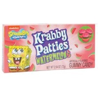 SPONGEBOB PATTIES WATERMELON GUMMY THETRE BOX 72G X 12