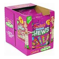 SWIZZELS MATLOW CURIOUS CHEWS 135G x 12