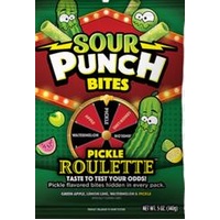 SOUR PUNCH BITES PICKLE ROULETTE 142G X 12
