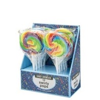 SWIRLY POP RAINBOW (500G) 10ct