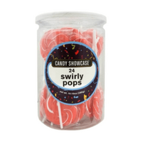 SWIRLY RED HEART POPS 