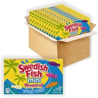 SWEDISH FISH MINI TROPICAL 99G X 12