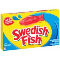 SWEDISH FISH RED BOX 99G X 12